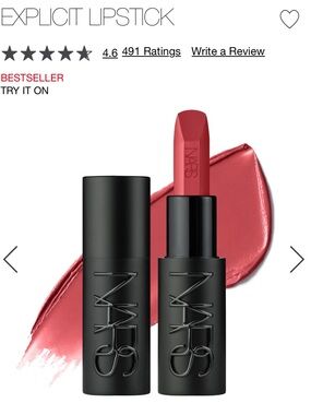 NARS|Explicit Lipstick|825 No Strings|NIB